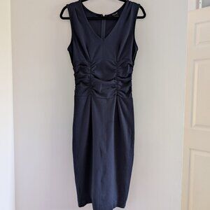 Club Monaco navy blue sheath dress